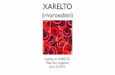 Xarelto Fatalities Update 2015