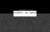 Minorities right in india