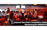 Improve Your Club's Competitive Ability - From IHRSA 2016