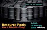 Resource Pools - How is This Still a Thing? at LAST Conf 2016 in Sydney, Australia