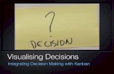 Visualising decisions - Integrating decision making with Kanban