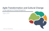 Agile Transformation and Cultural Change
