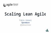 Scaling lean agile   agile prage 2014 (armani)