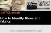 How to identify fibre and fabric