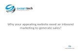 Why your appealing website need an Inbound Marketing?