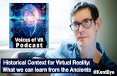 Historical Context for Virtual Reality: An Elemental Theory of Presence