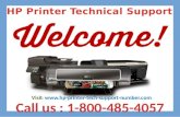Tech support 1 800-485-4057 for hp printers
