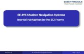 EE 495 Modern Navigation Systems
