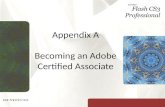 Appendix A Becoming an Adobe Certified Associate.