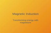 Magnetic Induction Transforming energy with magnetism.