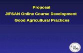 Proposal JIFSAN Online Course Development Good Agricultural Practices.