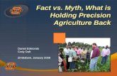 Fact vs. Myth, What is Holding Precision Agriculture Back Daniel Edmonds Cody Daft Zimbabwe, January 2008.