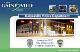 November 2015 City of Gainesville