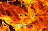 1 How to burn a graph Anthony Bonato Ryerson University GRASCan 2015.