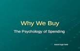 Why We Buy The Psychology of Spending Insert logo here.