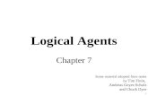 Logical Agents Chapter 7 Andreas Geyer-Schulz and Chuck Dyer