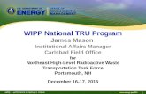 WIPP National TRU Program