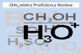 CHe 2 mistry Proficiency Review. Pre-review Questions 1.A student ran tests on a mystery substance and found that is has a definite volume, high density,