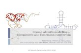 Beyond ab initio modelling… Comparative and Boltzmann equilibrium Yann Ponty, CNRS/Ecole Polytechnique with invaluable help from Alain Denise, LRI/IGM,