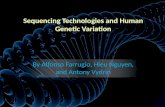 By Alfonso Farrugio, Hieu Nguyen, and Antony Vydrin Sequencing Technologies and Human Genetic Variation.
