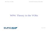 WP4: Theory in the VObs EuroVO-DCA Final Review, 29 April 2009 Gerard Lemson WP4: Theory in the VObs.
