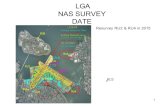 LGA NAS SURVEY DATE Resurvey RU2 & RU4 in 2015 1.