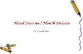 Hand Foot and Mouth Disease Dr. Carla Hoo. Hand Foot Mouth Disease Hand, foot, and mouth disease (HFMD) is a common viral illness of infants and children.