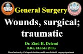 Wounds, surgical; traumatic