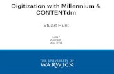 Digitization with Millennium & CONTENTdm Stuart Hunt IUG17 Anaheim May 2009.