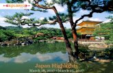 Japan Highlights March 18, 2017 - March 25, 2017.