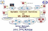 US LHC NWG Dynamic Circuit Services in US LHCNet Artur Barczyk, Caltech Joint Techs Workshop Honolulu, 01/23/2008.