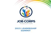 2015 LEADERSHIP SUMMIT. Results from NJCA Member Roundtable Discussions: 2016 Strategic Objectives.