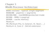 Chapter 3 80x86 Processor Architecture