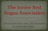 ~Making the best better~ Here are the top 10 reasons to join the JRA…