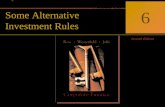 0 Corporate Finance Ross  Westerfield  Jaffe Seventh Edition 6 Chapter Six Some Alternative Investment Rules.