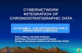CYBERNETWORK INTEGRATION OF CHRONOSTRATIGRAPHIC DATA CYBERNETWORK INTEGRATION OF CHRONOSTRATIGRAPHIC DATA ACCESSIBLE AGE INFORMATION FOR A BROAD USER CLIENTELE.