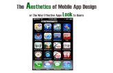 The A esthetics of Mobile App Design or The Way Effective Apps Look to Users.