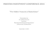 PAKISTAN INVESTMENT CONFERENCE-2015