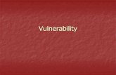 Vulnerability. Hazard Dimensions Physical Characteristics Political/Economic Factors Social Characteristics IndividualSocietal Defines Risk Defines Vulnerability.
