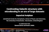 Confronting Galactic structure with microlensing in an era of large datasets Supachai Awiphan Jodrell Bank Centre for Astrophysics, School of Physics and.