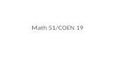 Math 51/COEN 19. Sequences and Summations - vocab An arithmetic progression is a sequence of the form a, a+d, a+2d, …, a+nd, … with fixed a, d in R and.