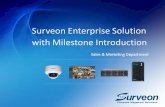 Surveon Enterprise Solution with Milestone Introduction Sales & Marketing Department.