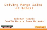 Title Driving Mango Sales at Retail Tristan Harris Co-CEO Harris Farm Markets.