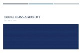 SOCIAL CLASS & MOBILITY CSI – UNIT 5 – 2015. DEFINING SOCIAL CLASS  Division of society based on economic & social status  Individuals & groups classified.