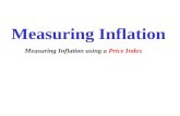 Measuring Inflation Measuring Inflation using a Price Index.