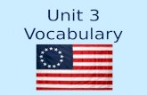 Unit 3 Vocabulary. Legislature Assembly of elected members with the power to amend, pass, and repeal laws in the government.