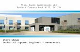 1 Atlas Copco Compressors LLC Product Company Rock Hill, SC USA Steve Shrum Technical Support Engineer - Generators.