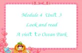 Module 4 Uni t 3 Look and read A visi t t o Ocean Park.