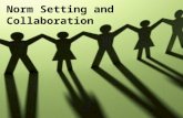 Norm Setting and Collaboration. “Norms describe how we intend to operate on a day-to-day basis as we pursue our vision.” – Peter Senge.