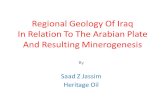 Regional Geology Of Iraq In Relation To The Arabian Plate And Resulting Minerogenesis By Saad Z Jassim Heritage Oil.